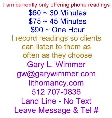 Info about readings