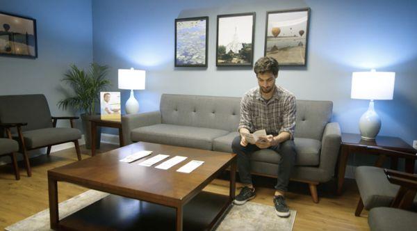 Dr. Gluck's Wellness Center Waiting Room