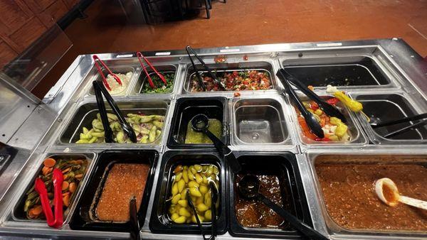 Salsa bar