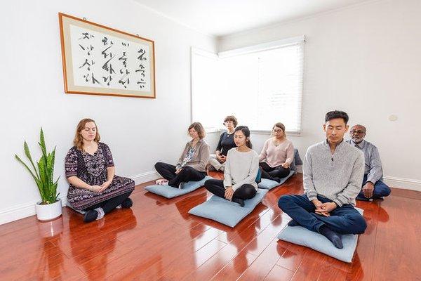 Group guided meditation