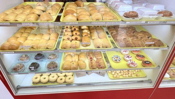 Kolaches, croissants, etc.