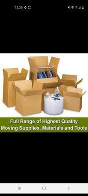 We provide boxes packing paper tape & plastics bags for mattresses