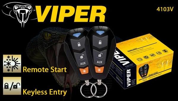 Get a Viper Remote Starter with keyless entry from us.
We are Cumberland County's Authorized Viper Dealer