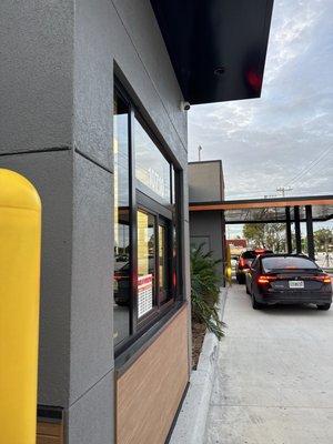 New drive through