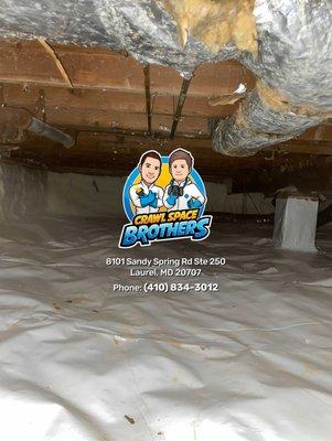 John Schulz - Silver Spring, MD 20901 - crawl space encapsulation, dehumidifier, sump pump, French drain, spray foam insulation.