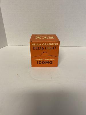 FYX Delta 8 Hella Orangish 100mg Gummies