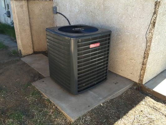 Goodman 5-ton 14 seer condenser.