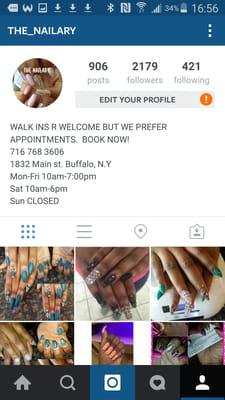 Follow @the_nailary on instagram for more info n picture!!