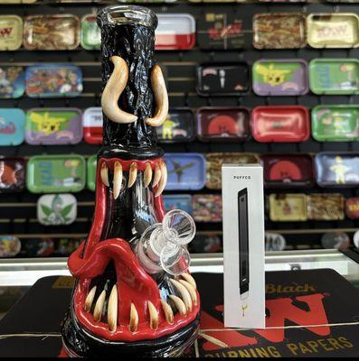 Venom Glass Piece With Puff Co Hot Knife Giveaway!