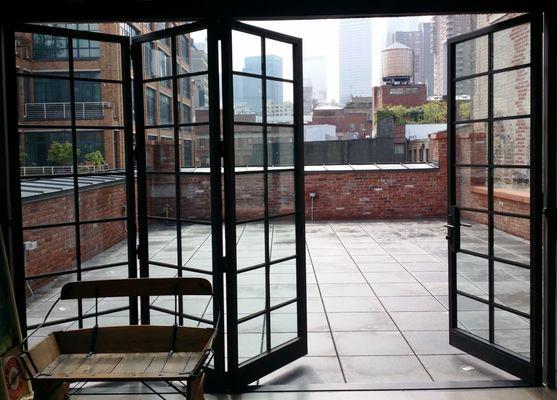 Learn more about our custom designed folding door units!