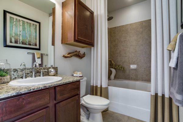 Bathroom with Luxurious Garden Tub