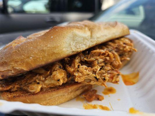 Special today was Buffalo chicken sandwich! Delicious!!