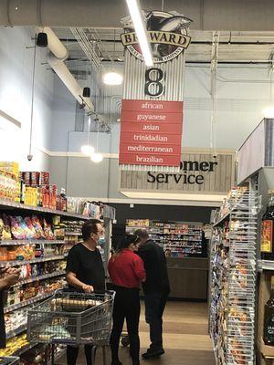 International aisles