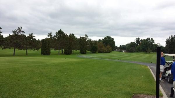 First hole Fairway