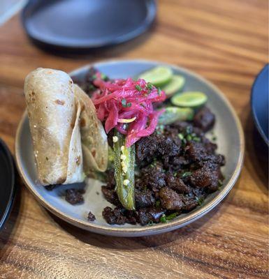 Chicharrón steak