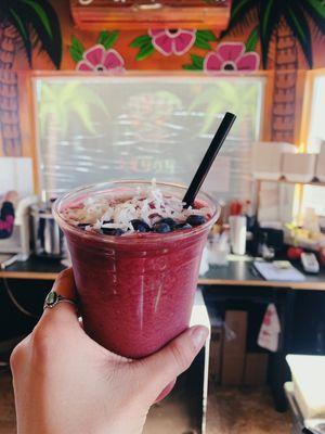 Wild berry smoothie