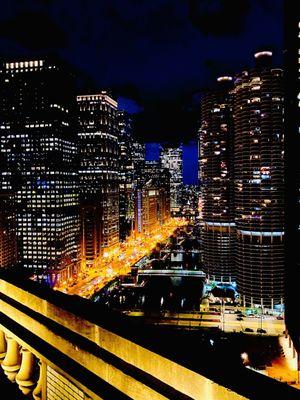 "Chicago city lights" from the London House