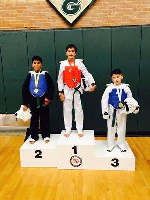 GO ANTHONY! 1st place gold medal