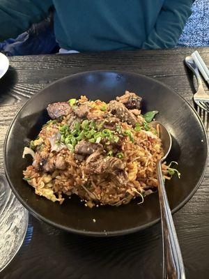 Steak fried rice