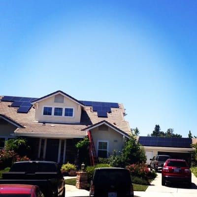 West Household in #Clayton, CA goes solar with Del Sol Energy using #SolarWorld USA module and #Enphase Miro inverters. #delsolenergy #solar