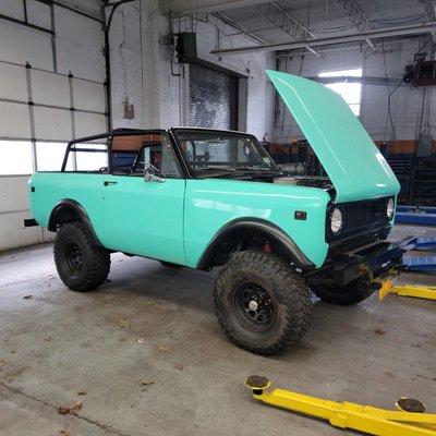 1972 scout in for some work