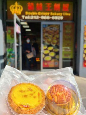 Eggtart & pineapple moon cake