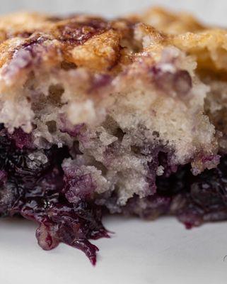 Our cobblers are baked to perfection & created to give that just like Grandma's #DancingTasteBuds experience!  Apple, peach or blueberry.