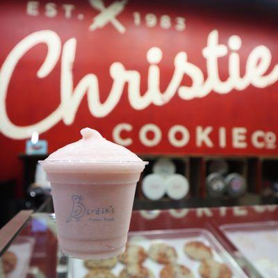 Strawberry Lemonade at Christie's Cookies