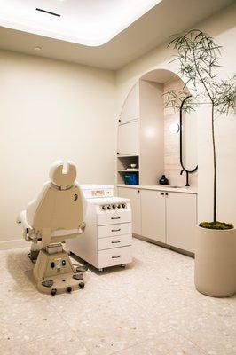 Private treatment room