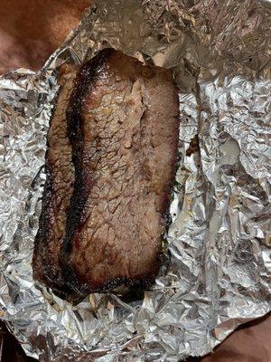 Brisket moist and thiccc