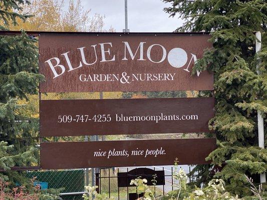 Blue Moon Garden and Nursery