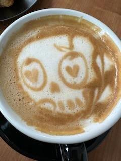 Awesome latte art!