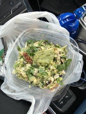 Turkey & Bacon Guacamole Salad