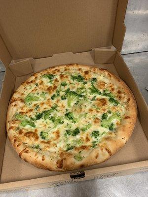 Garlic and broccoli