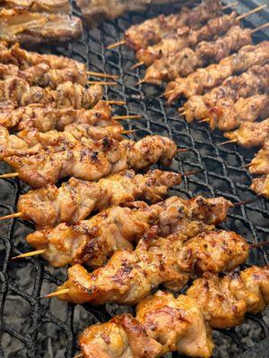 Grilled Pork Skewer