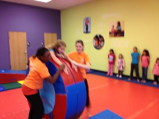 Great fun at The Little Gym!