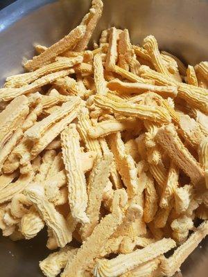 Guyanese cheese straws