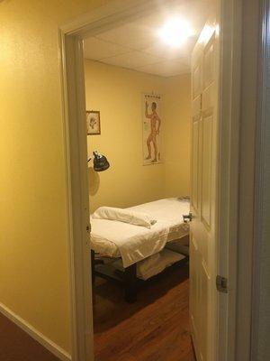 Acupuncturist's room