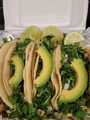 Mexican Chicken tacos are amazing and the price is  reasonable great service good people