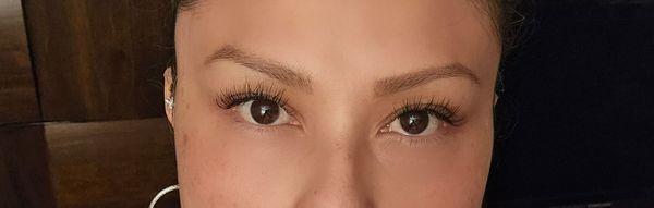 Eyelashes extentions