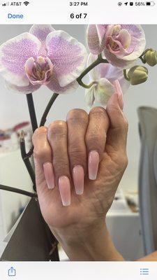 Gel x ombré