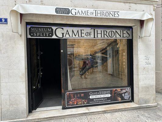 Game of Thrones Museum.  Split, Croatia.