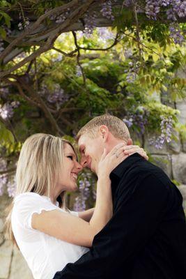 Engagement session Toledo Botanical Garden