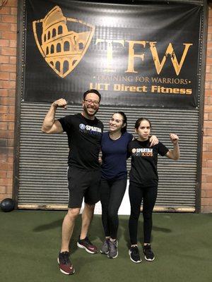 Fit family at TFW