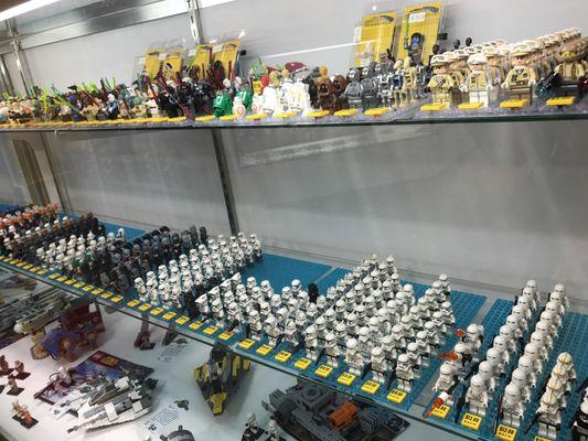 An entire army of Legos