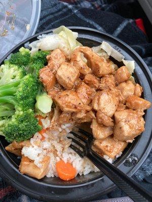 Chicken teriyaki bowl