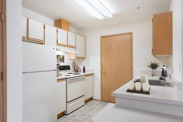 Staged Kitchen