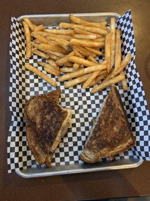 Reuben with fries