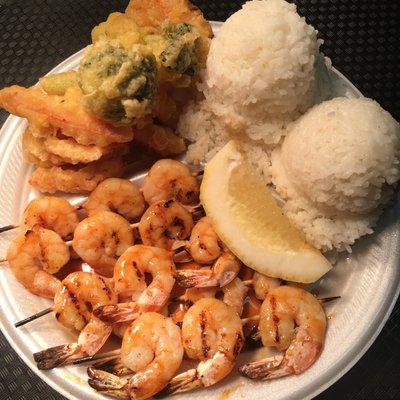 Grilled Shrimp Plate