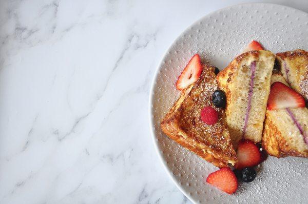 Mixed Berry Stuffed French Toast